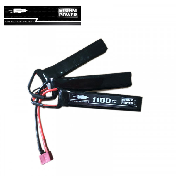 LiPo StormPower 1100mAh 11.1V 20-30C Universal3